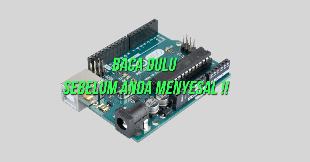 panduan dasar menggunakan arduino